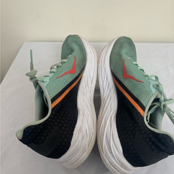 Hoka One One Rocket X Carbon Blue Race Running Shoes Size 11 mens - Picture 4 of 11